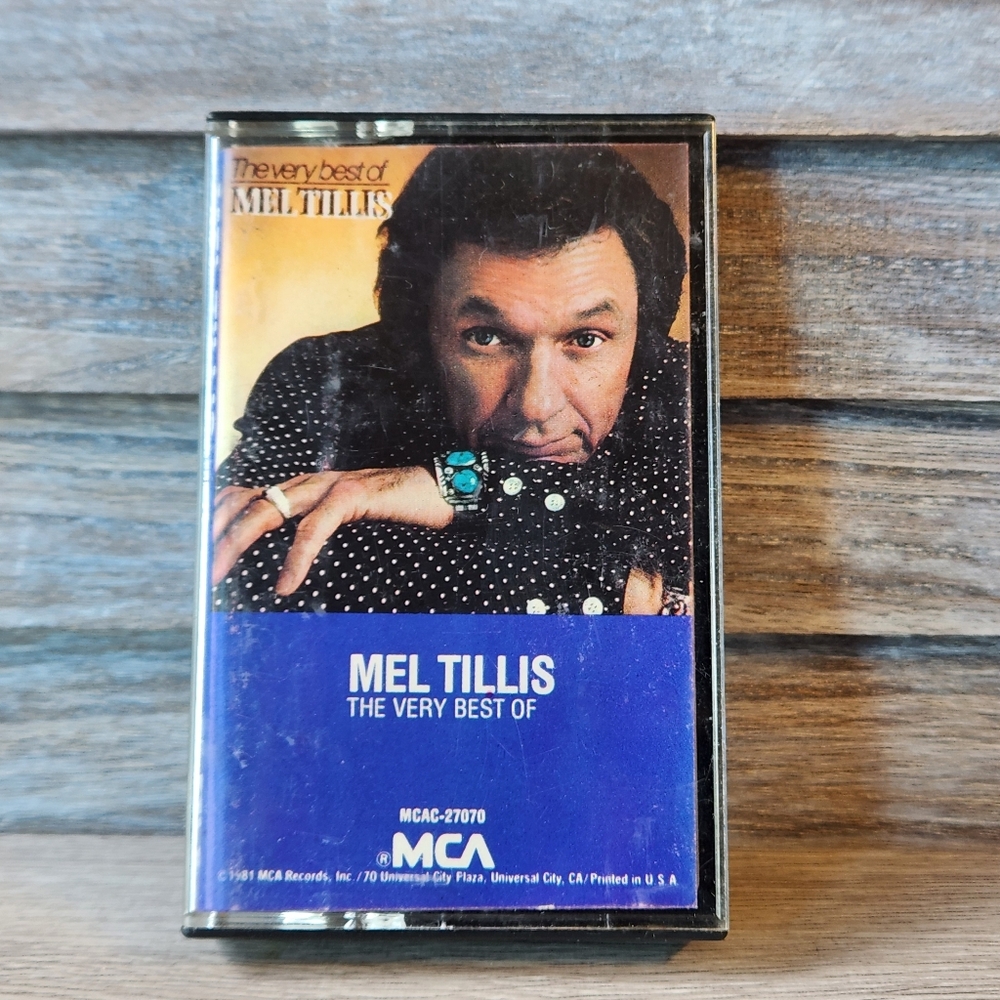 The Very Best of Mel Tillis Cassette Tape Country Music
